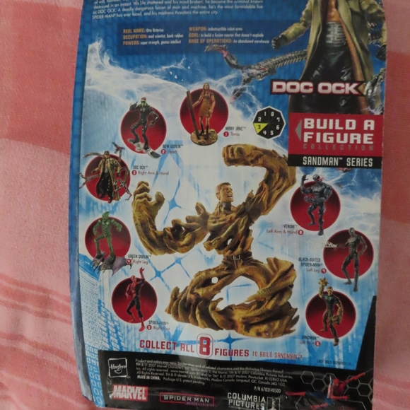 Marvel Legends Doc Ock Spider-Man 3 Sandman doctor octopus limited movie edition - Picture 4 of 5